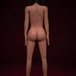 AIBEI 148cm (4ft8") Christmas Brunette TPE Sex Doll Head #AB4 - Layla
