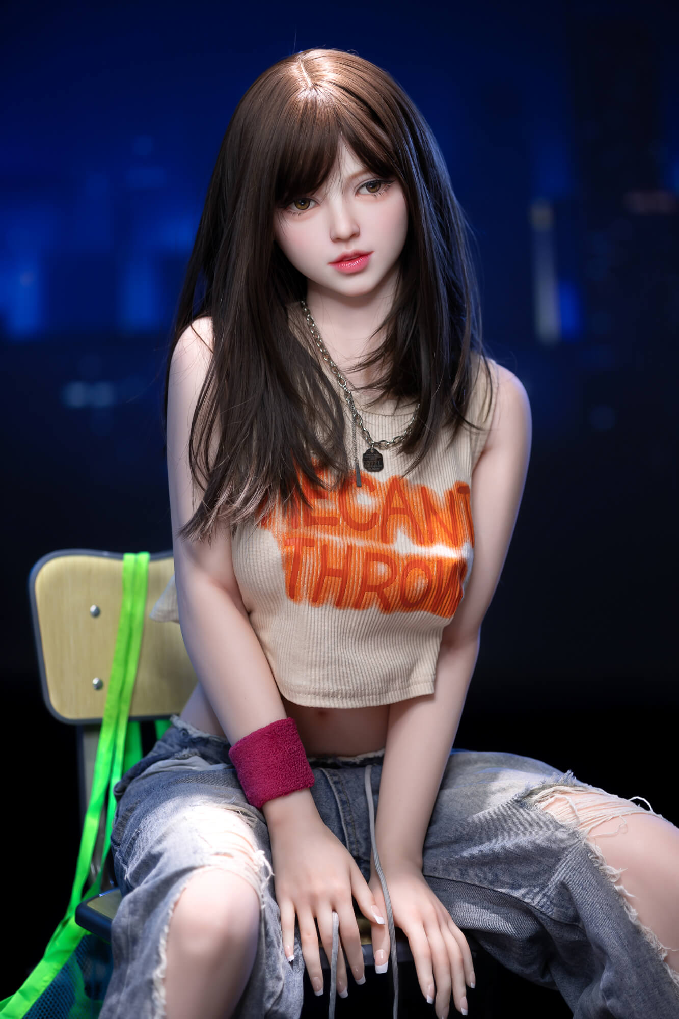AIBEI 157cm (5ft1") Asian TPE Sex Doll Head #228 - D-Cup - Annie