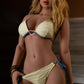 AIBEI 157cm (5ft1") Blonde TPE Sex Doll Head #AB7 - D-Cup - Ruby