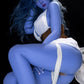 AIBEI 160cm (5ft2") Witch Blue Skin TPE Sex Doll Head #225 - Elowen