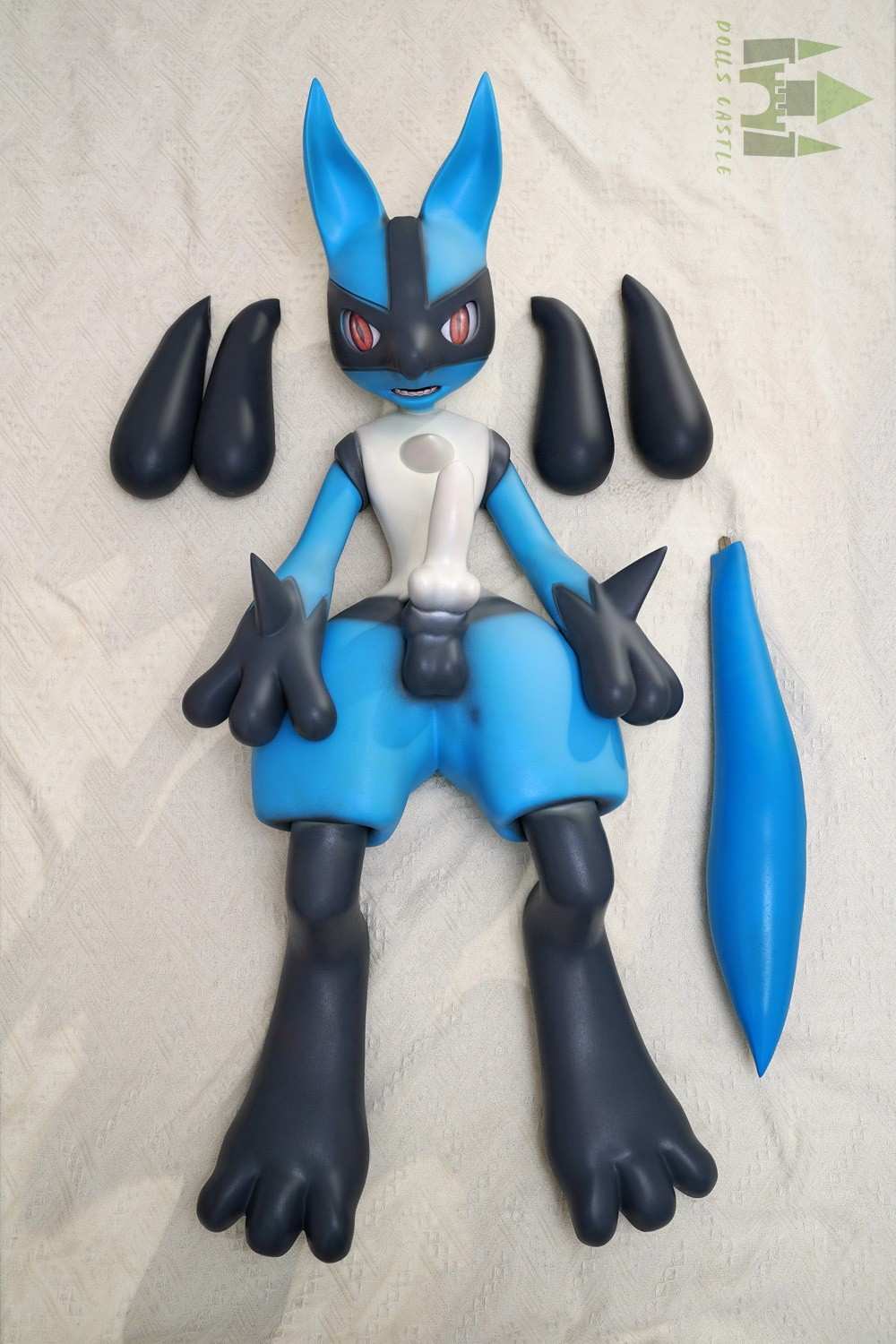 Doll Castle 120cm (3ft11") Full Silicone Pokemon Male Sex Doll – Lucarion