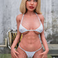 Doll Castle 125cm (4ft1") Muscular Blonde TPE Mini Sex Doll - E-Cup  - In Stock | Europe Only