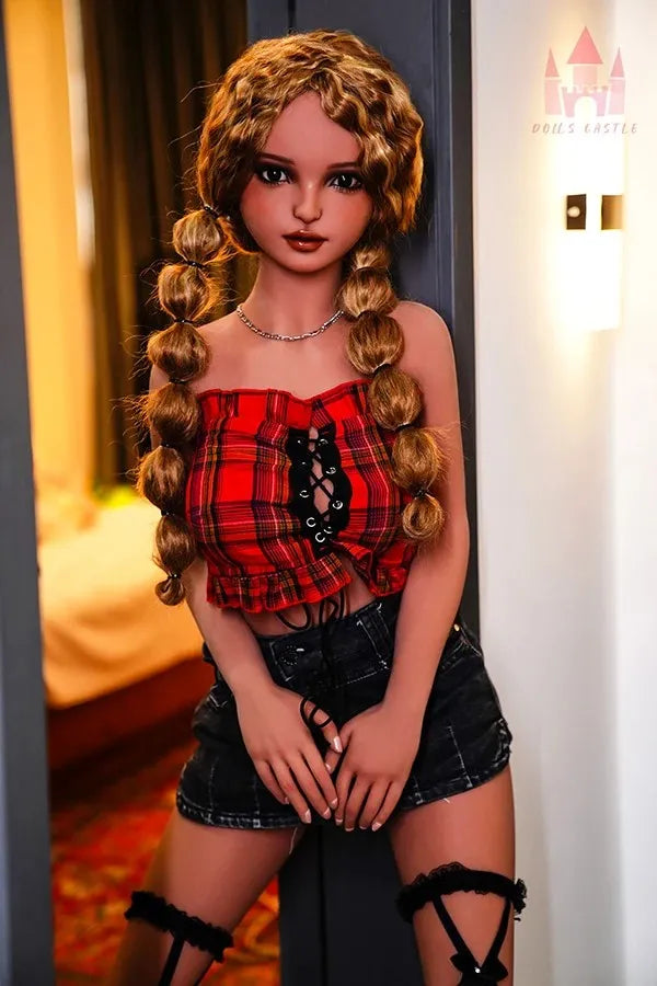 Doll Castle 145cm (4ft9") Blonde with Hollow Breast TPE Sex Doll - D-Cup - In Stock | US Only