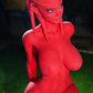 Doll Castle 160cm (5ft3") Zombie Sex Doll in Red Skin - Devilish - In Stock | US Only