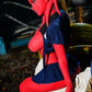 Doll Castle 160cm (5ft3") Zombie Sex Doll in Red Skin - Devilish - In Stock | US Only