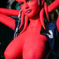 Doll Castle 160cm (5ft3") Zombie Sex Doll in Red Skin - Devilish - In Stock | US Only