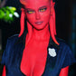 Doll Castle 160cm (5ft3") Zombie Sex Doll in Red Skin - Devilish - In Stock | US Only
