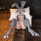 Doll Castle 168cm (5ft5") Rabbit Fantasy Silicone Sex Doll - A-Cup - Rabby - In Stock | US Only