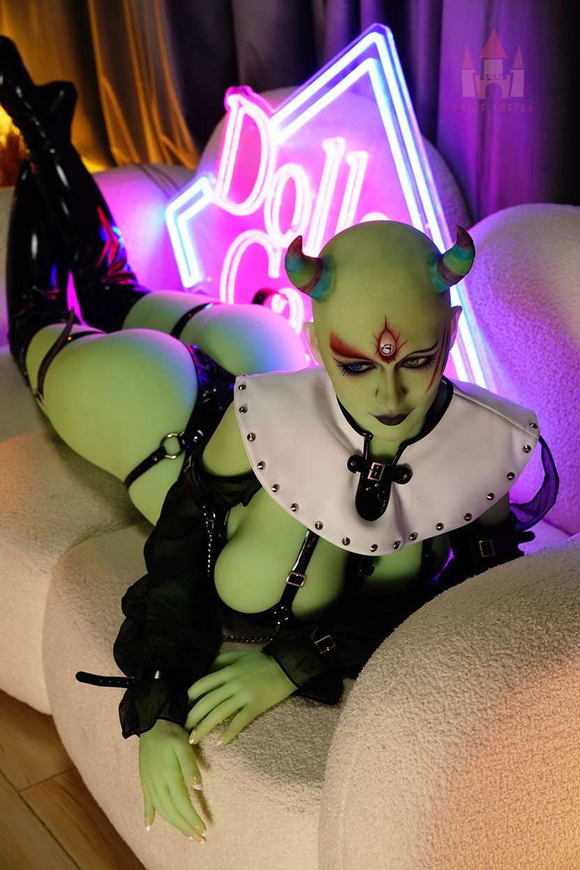 Doll Castle 168cm (5ft6") Green Sex Doll - E-Cup - Euginia - In Stock | US Only