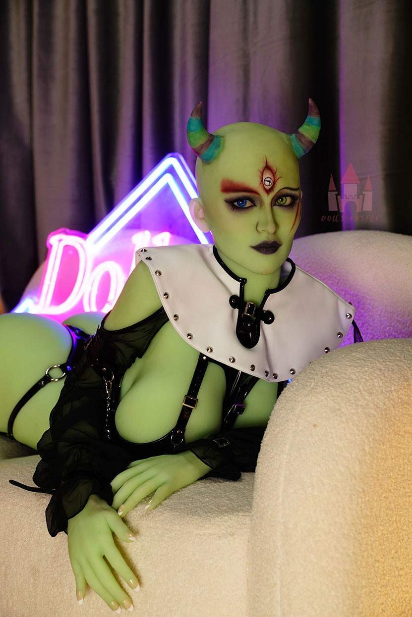 Doll Castle 168cm (5ft6") Green Sex Doll - E-Cup - Euginia - In Stock | US Only