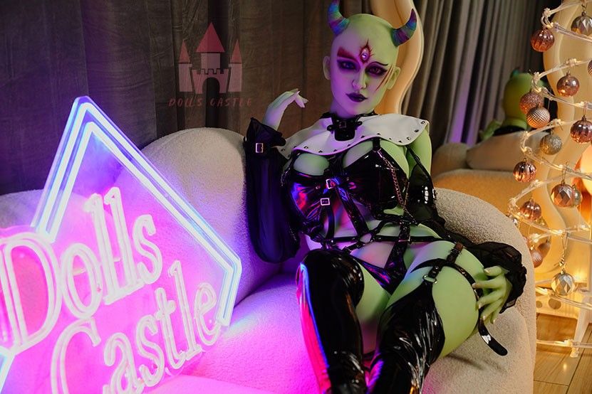 Doll Castle 168cm (5ft6") Green Sex Doll - E-Cup - Euginia - In Stock | US Only