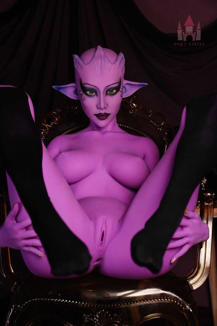 Doll Castle 170cm (5ft7") Elf Demon Sex Doll with Gel Breast E-Cup - In Stock | US Only