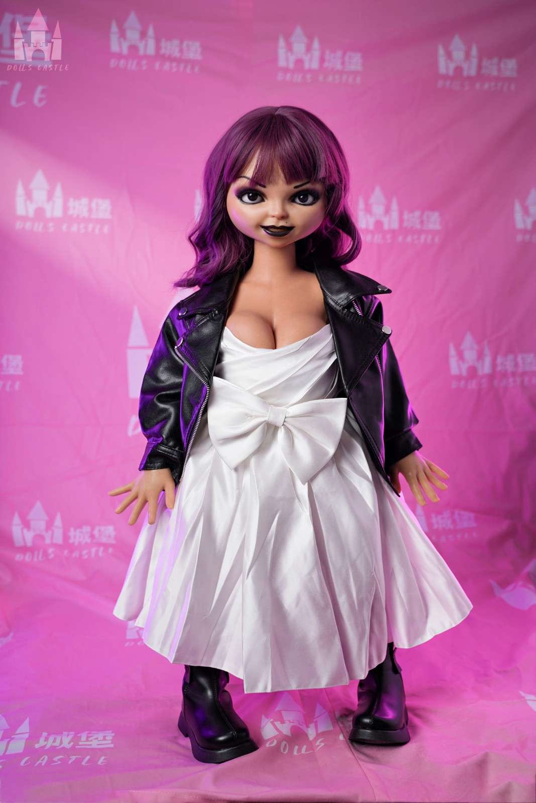 Doll Castle 90cm (2ft9") Small Size BBW Bride Of Chucky Silicone Sex Doll – D-Cup - Bride