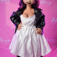 Doll Castle 90cm (2ft9") Small Size BBW Bride Of Chucky Silicone Sex Doll – D-Cup - Bride
