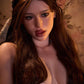 Erovenus 112.5cm (44.3") Redhead Silicone Torso Doll – Iris