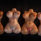 Erovenus 21cm (8.7") LoveNestle Series Mini Silicone Torso Masturbator - Orgasm I