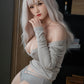 Fanreal 159cm (5ft2") Silver Haired Silicone Sex Doll - F-Cup - Yao