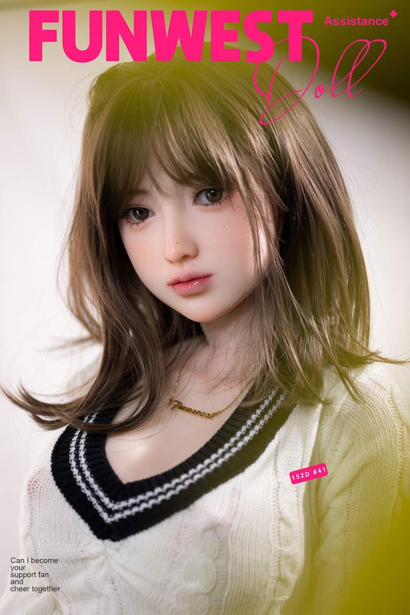 FunWest Doll 152cm (4ft9") Asian TPE Sex Doll – Slim & Tender Fantasy Girl - D-Cup - Amy