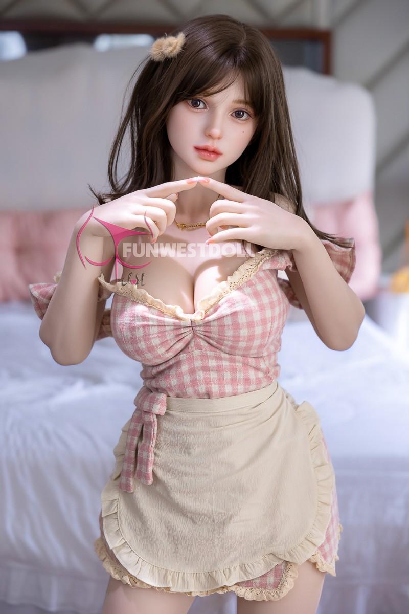 FunWest Doll 152cm (4ft9') D-Cup Slim Asian TPE Sex Doll – Tender & Sexy Girl [EU Stock] - Lily