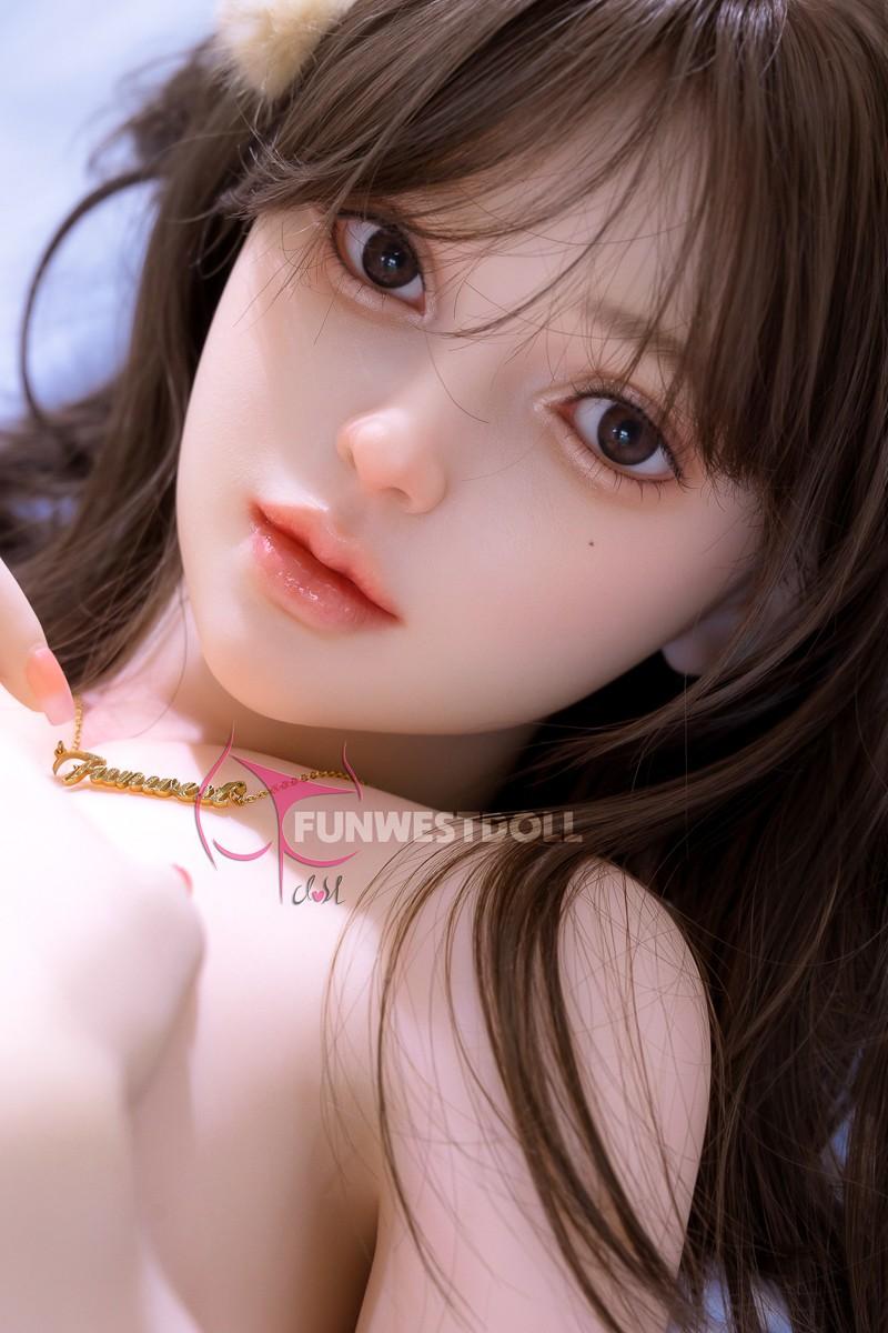 FunWest Doll 152cm (4ft9") Slim Asian TPE Sex Doll Tender & Sexy Girl - D-Cup - Lily - In Stock USA
