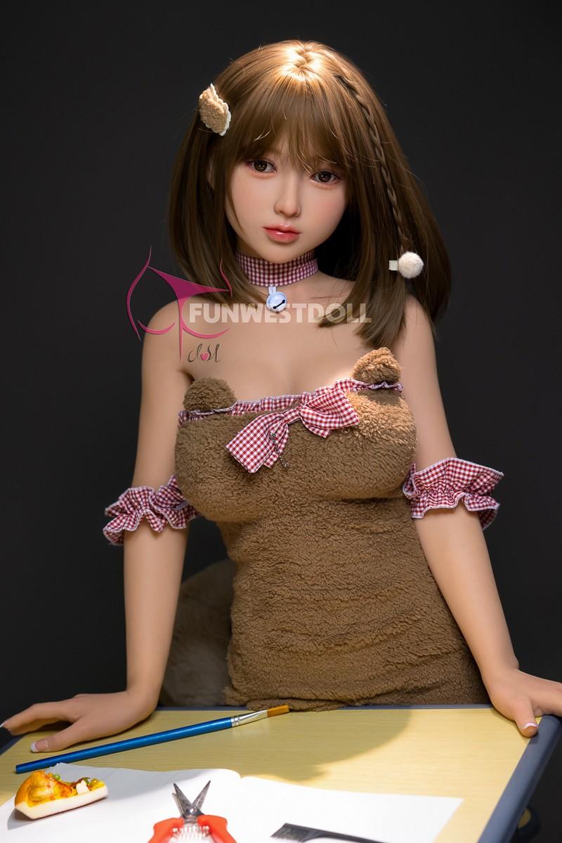 FunWest Doll 152cm (4ft9") Tender Asian TPE Sex Doll Realistic Fantasy Doll - D-Cup - Amy - In Stock USA