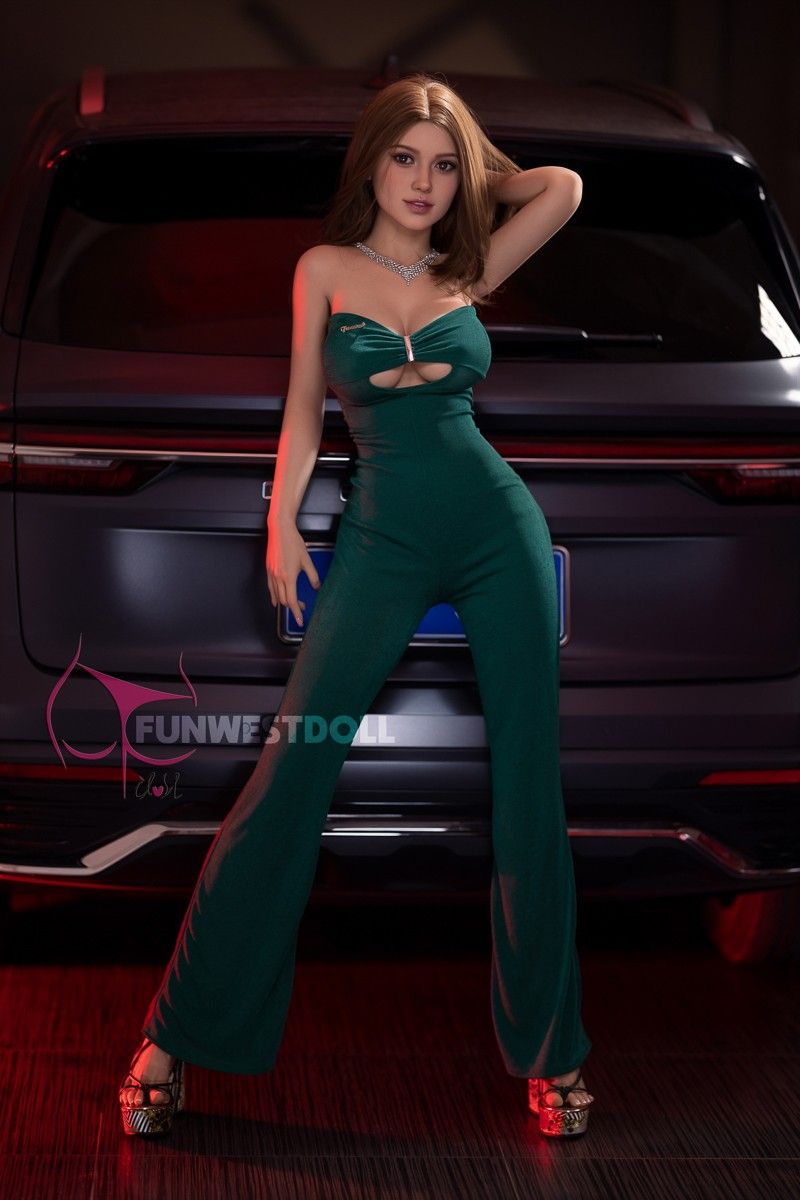 FunWest Doll 155cm (5ft1') F-Cup Cuban Sex Doll with Big Booty [EU Stock] - Rose