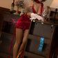 FunWest Doll 157cm (5f2") Lady in Red Silicone Sex Doll -  G-Cup - In Stock | US Only