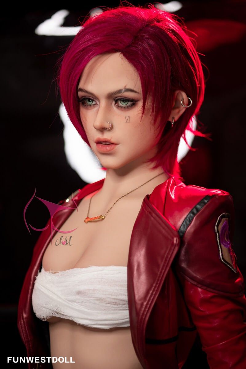 FunWest Doll 157cm (5ft2”) C-Cup - Redhead Cosplay TPE Sex Doll - In Stock | US Only