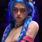 FunWest Doll 159cm (5ft2") A-Cup Jinx Cosplay Premium Tpe Sex Doll - Assos - In Stock | USA
