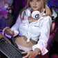 FunWest Doll 159cm (5ft2") Blonde Gamer TPE Sex Doll – Exquisite Asian - A-Cup - In Stock | US Only