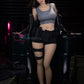 FunWest Doll 159cm (5ft2') F-Cup TPE Sex Doll – Cosplay Gun Girl Fantasy Doll for Gamers - Eve