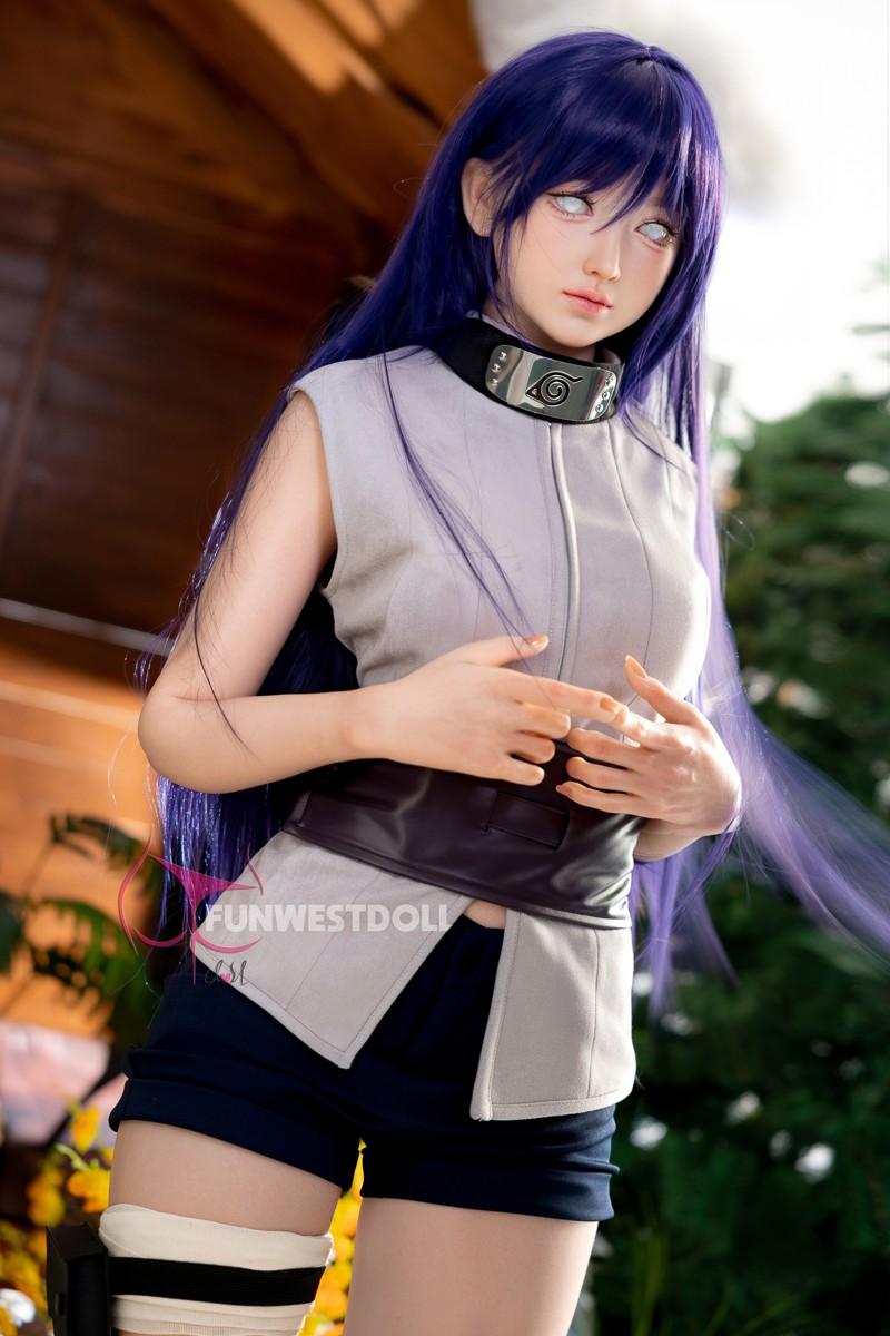 FunWest Doll 159cm (5ft2") Hinata Hyūga Silicone Sex Doll – Fantasy Cosplay - A-Cup - In Stock | EU Only