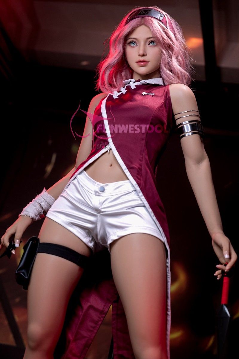 FunWest Doll 159cm (5ft2") Wonderland Pink Hair Anime Sex Doll - A-Cup - Alice - In Stock USA