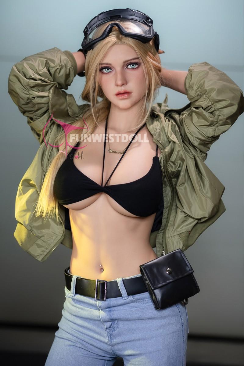 FunWest Doll 162cm (5ft4') F-Cup Tifa Sex Doll Onahole [EU Stock] - Bella