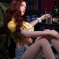 163cm (5ft4") Redhead Silicone Sex Doll – Annabel Cheeky