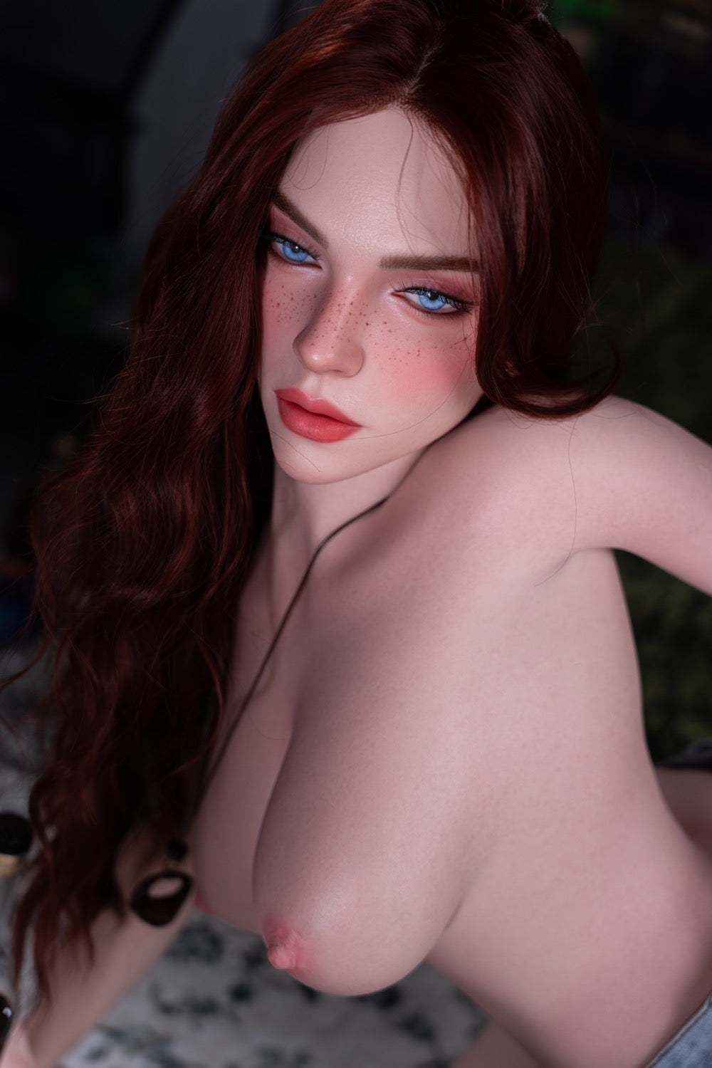 163cm (5ft4") Redhead Silicone Sex Doll – Annabel Cheeky