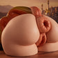 34cm (13.4") Pony Silicone Butt Torso – PA-Peppy
