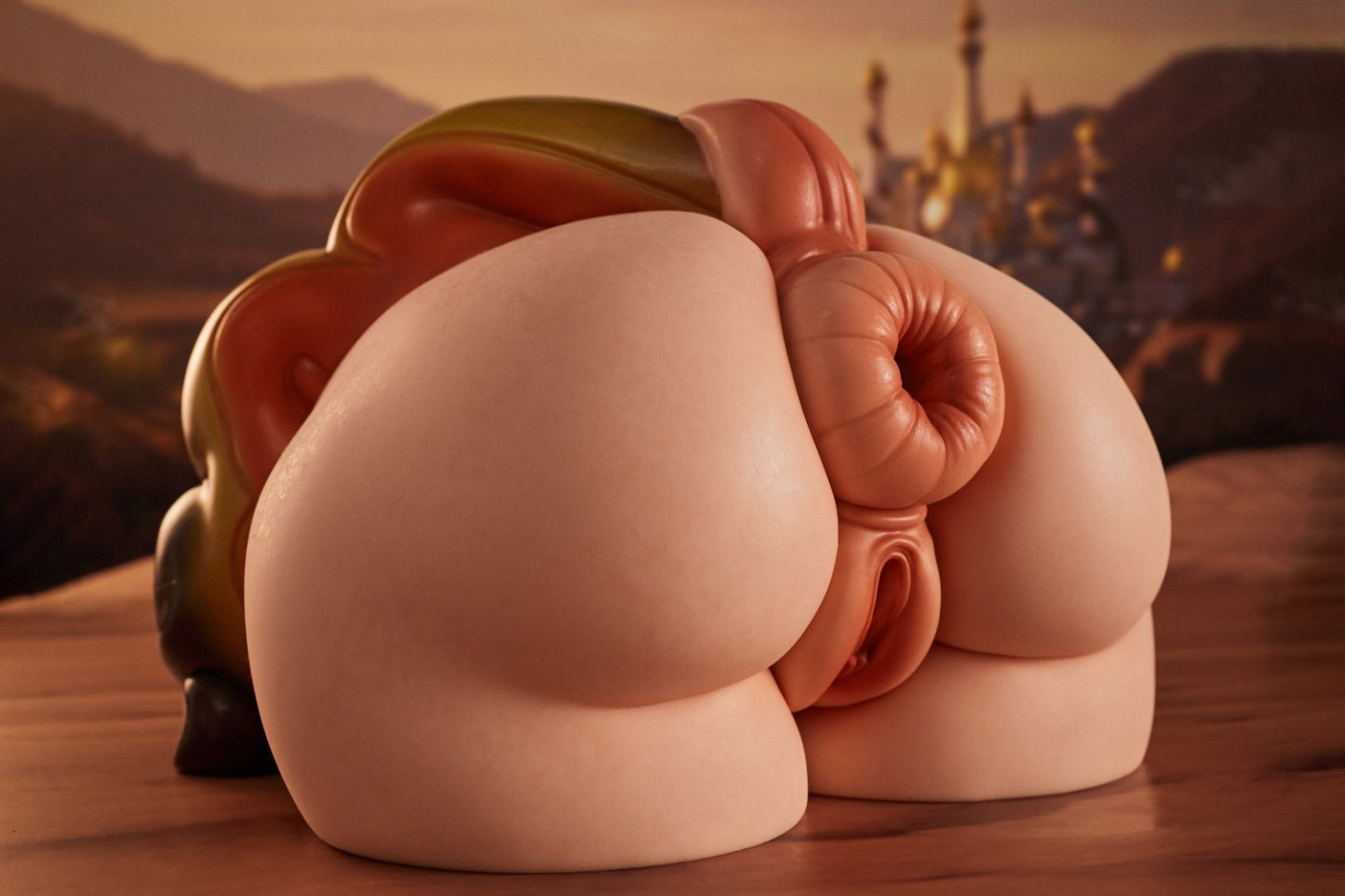 34cm (13.4") Pony Silicone Butt Torso – PA-Peppy