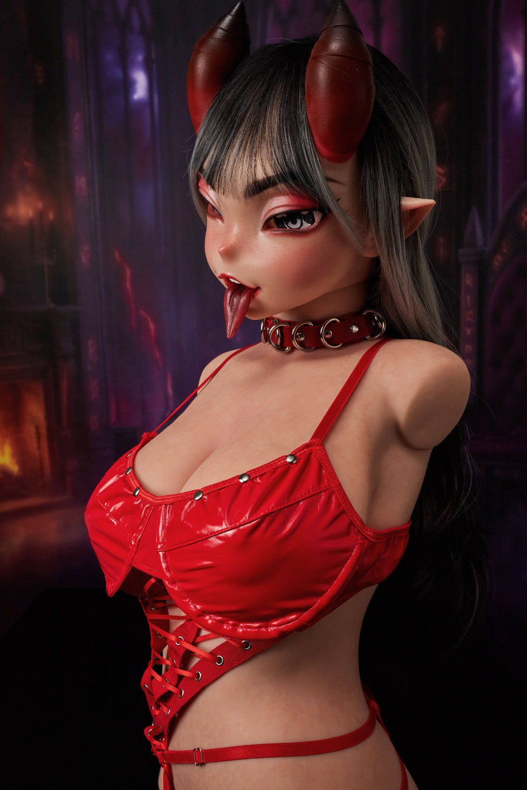 80cm (31.5") Demon Silicone Sex Doll Torso - G-Cup – Meru ULW664