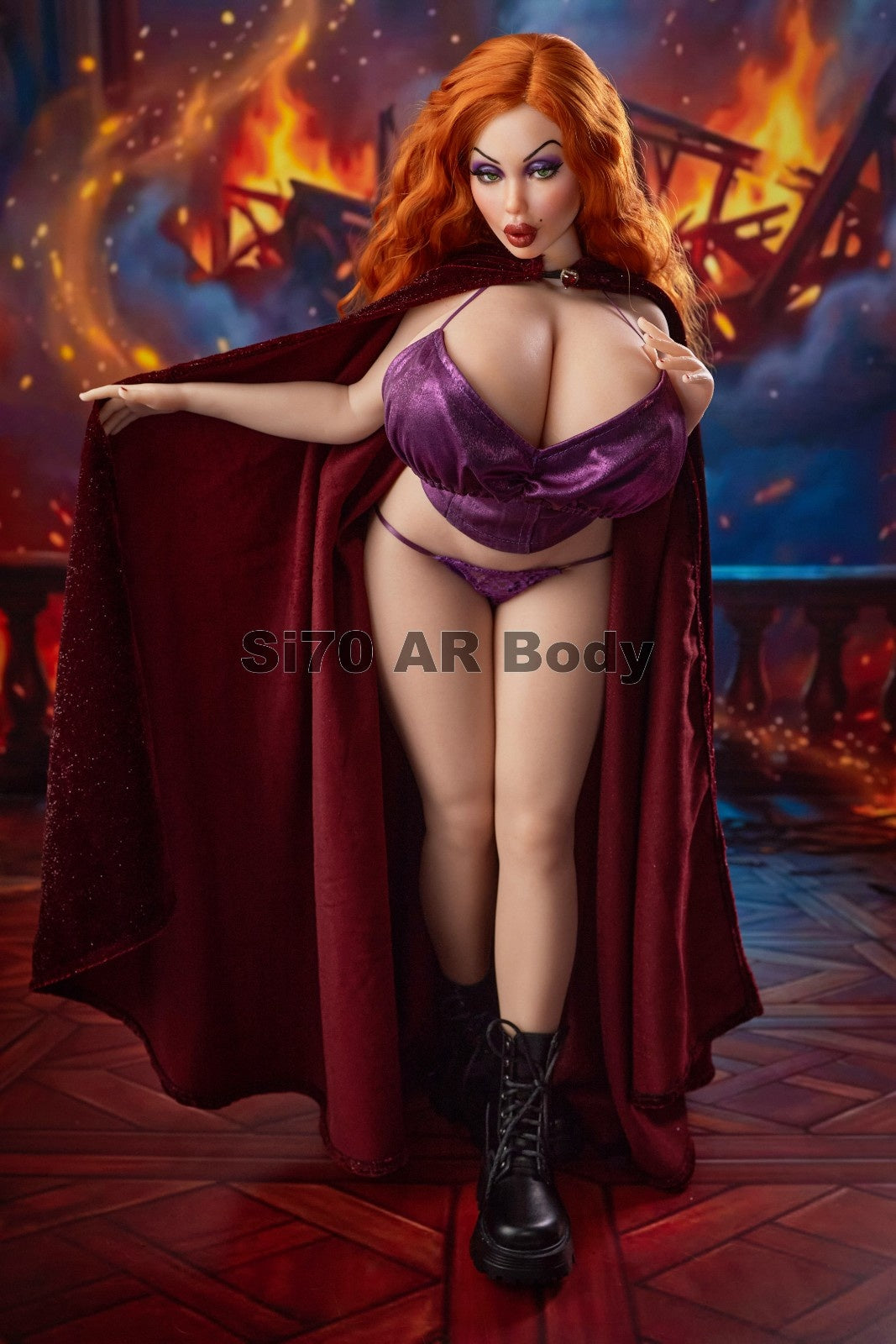 70cm (2ft4") Full Silicone Mini Sex Doll – AR