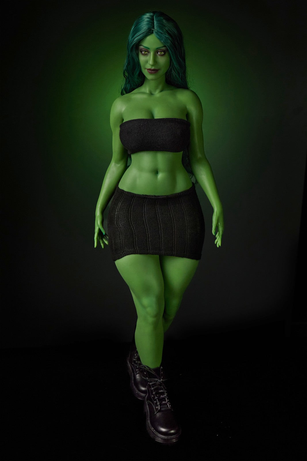 70cm (27.6") Green Witch Mini Silicone Sex Doll – Renee