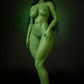70cm (27.6") Green Witch Mini Silicone Sex Doll – Renee
