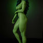 70cm (27.6") Green Witch Mini Silicone Sex Doll – Renee