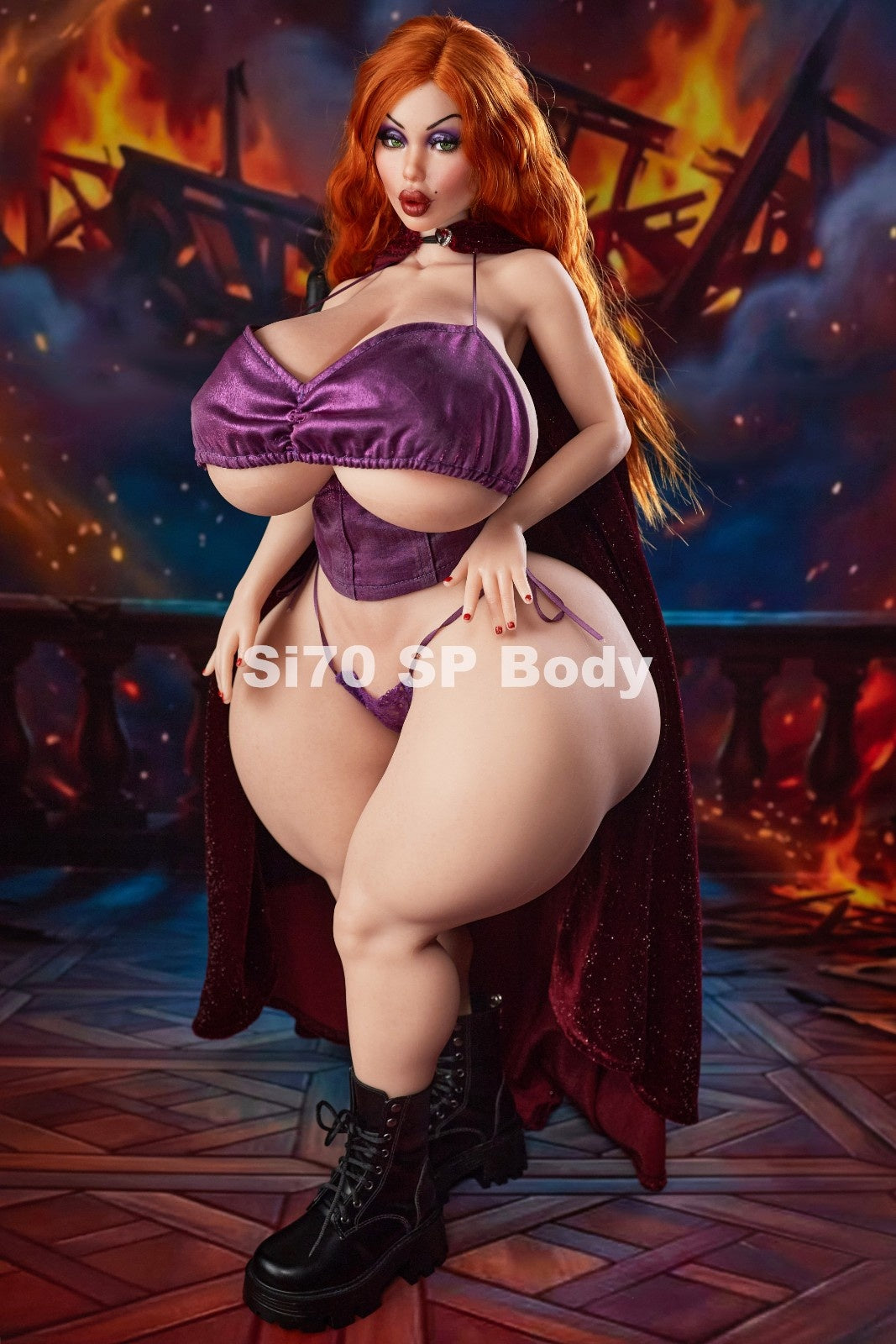 70cm (2ft4") Full Silicone Mini Sex Doll – SP