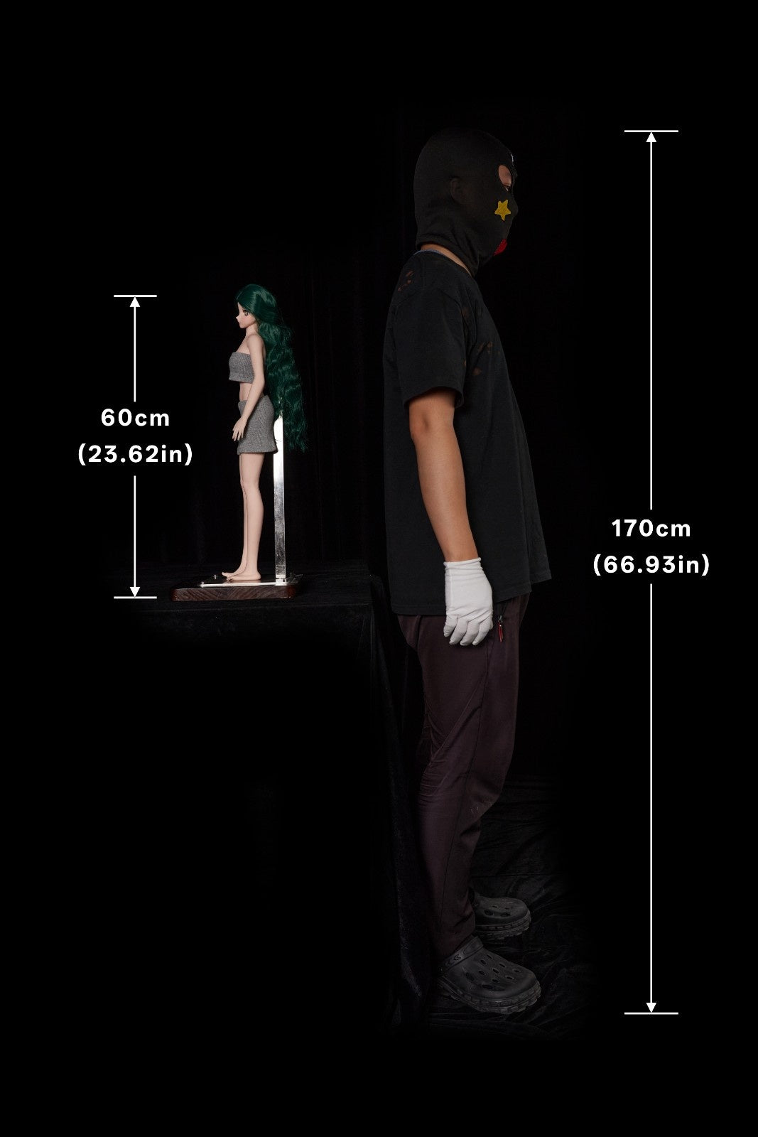 60cm (2ft0") Mini Silicone Sex Doll – Momo