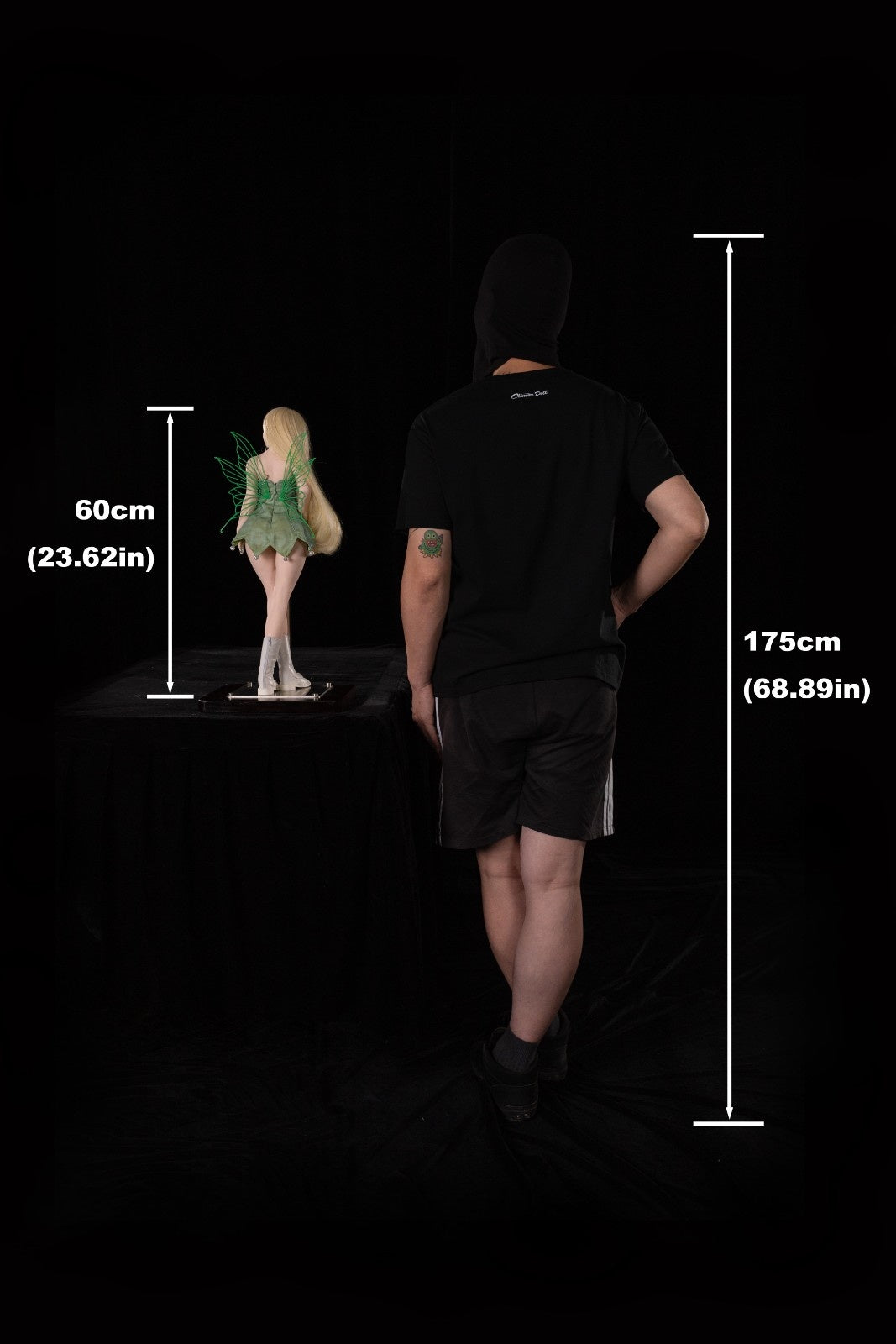 60cm (2ft0") Fairy Mini Silicone Sex Doll – Holly