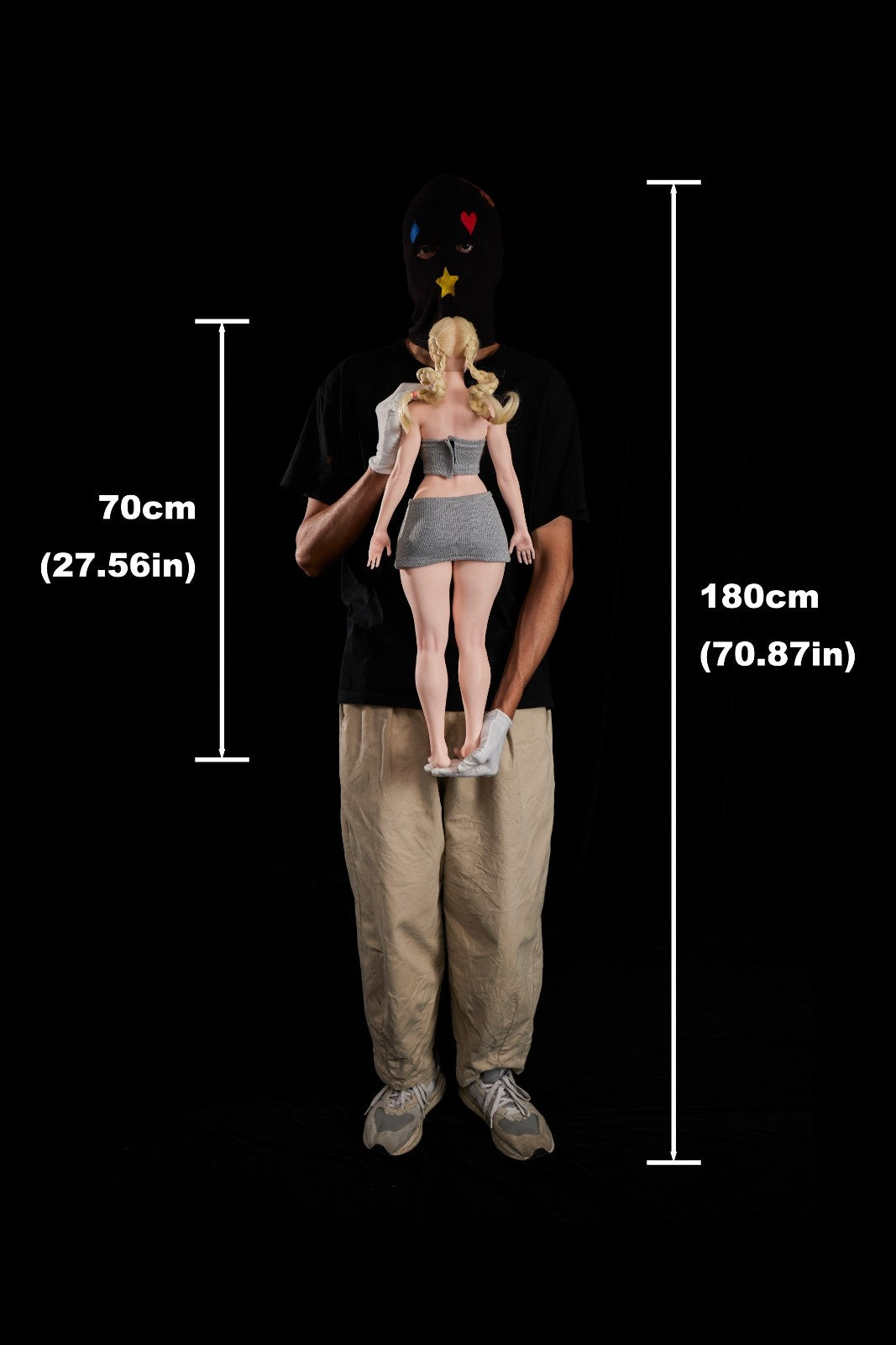 70cm (2ft4") Mini Blonde Silicone Sex Doll – Freya