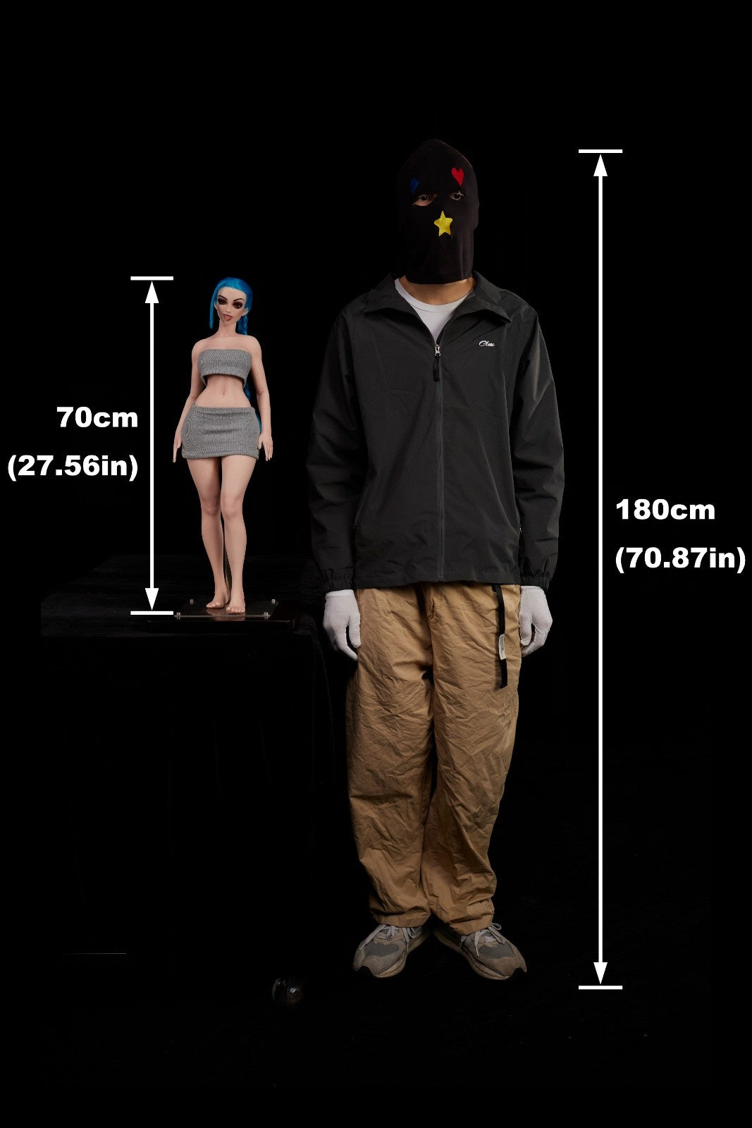 70cm (2ft4") Mini Silicone Sex Doll – Jetta
