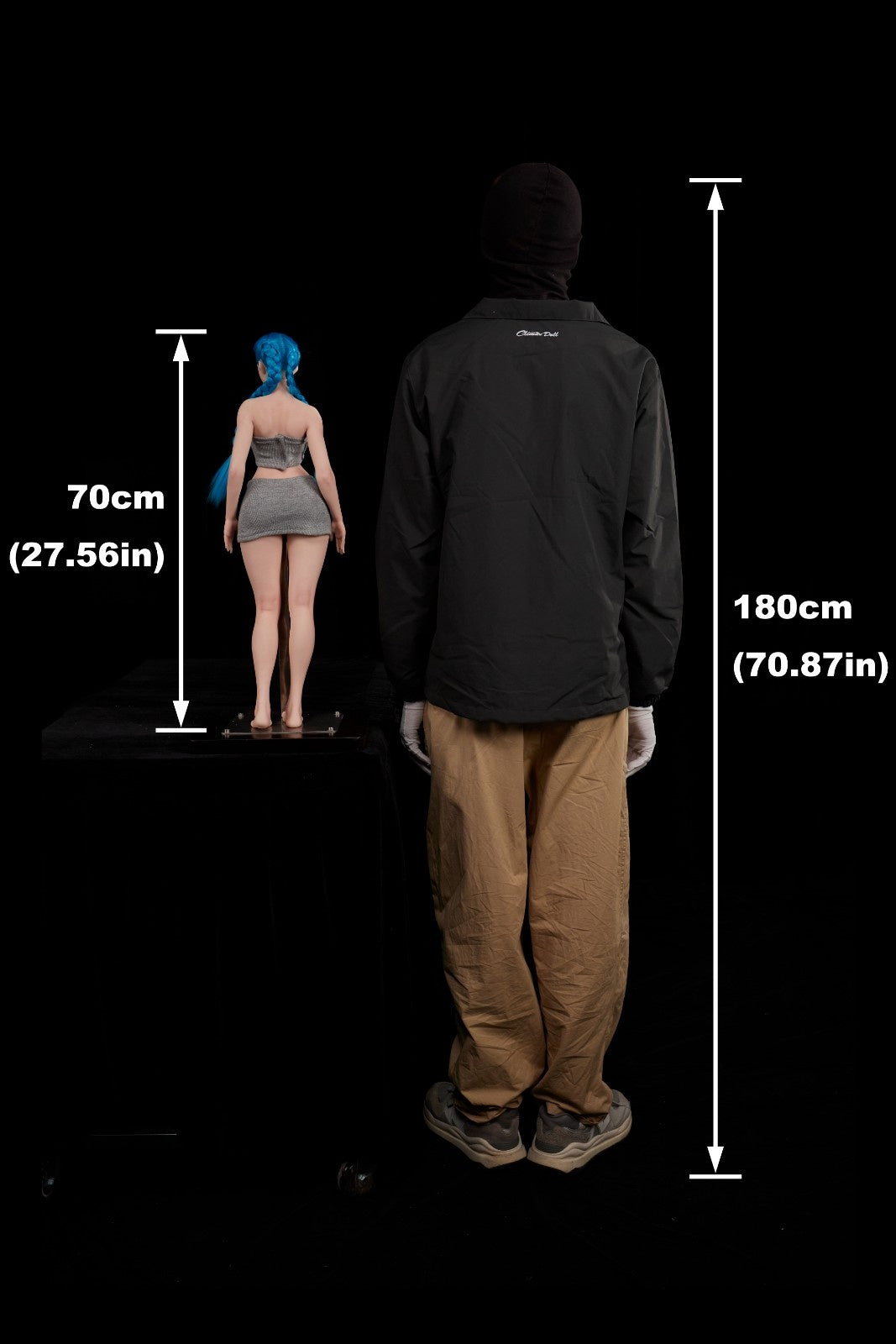 70cm (2ft4") Mini Silicone Sex Doll – Jetta