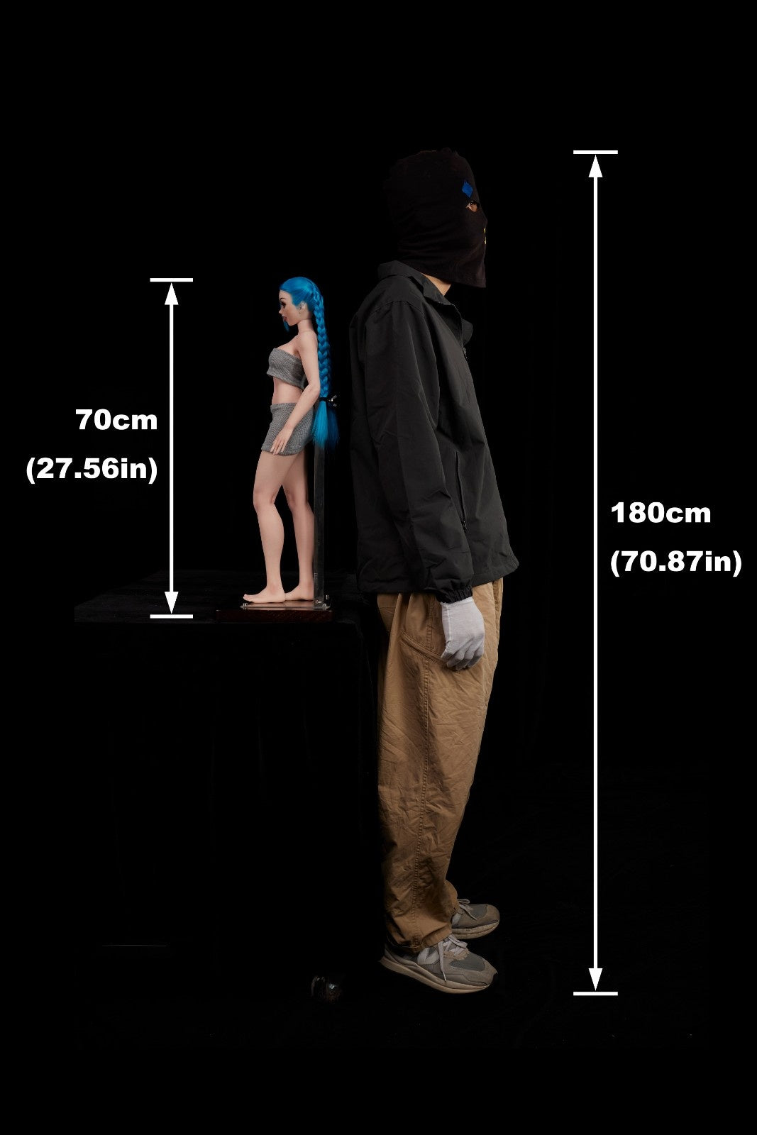 70cm (2ft4") Mini Silicone Sex Doll – Jetta